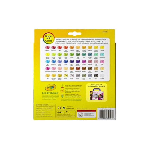 Олівці кольорові Crayola 50 шт (68-4050) - picture 6