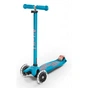 Самокат Micro Maxi Deluxe Aqua LED (MMD078) - зменшене зображення 1