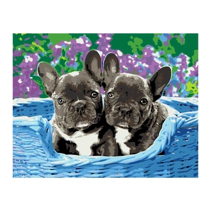 Картина по номерам Rosa Star Цуценята 35х45 см (4823098525141) зображення 1