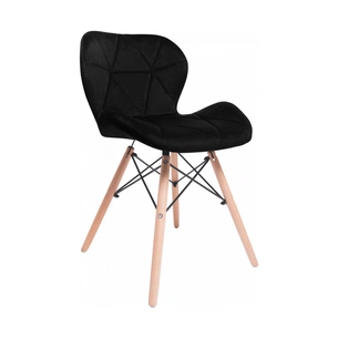 Кухонний стілець GT Racer X-D27 Velvet Black зображення 1