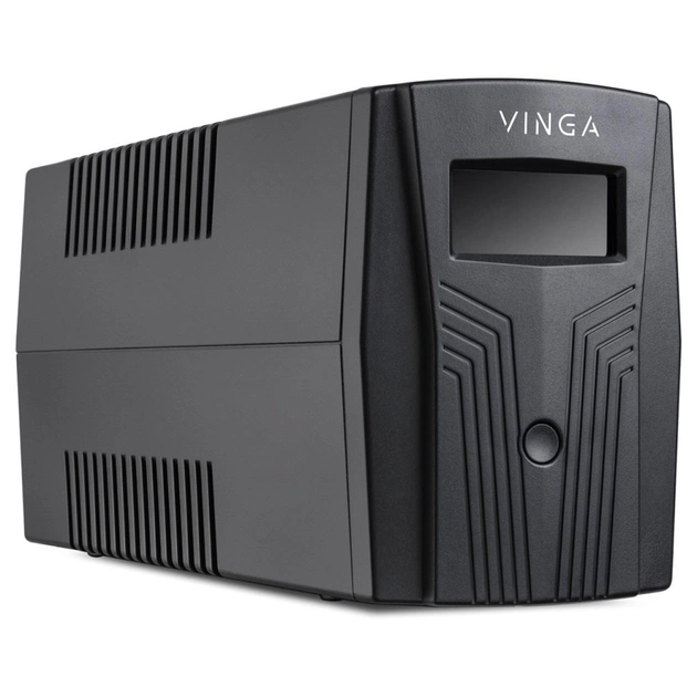 Источник бесперебойного питания Vinga LCD 800VA plastic case with USB (VPC-800PU) - изображение 6