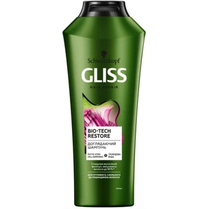 Шампунь Gliss Bio-Tech для схильного до пошкоджень волосся 400 мл (4015100298345) зображення 1