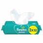 Дитячі вологі серветки Pampers Fresh Clean 2х52 шт (8001841077703) - зменшене зображення 2