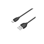 Дата кабель USB 2.0 AM to Micro 5P 1.0m 2.4A black BOROFONE (6931474701770) - зменшене зображення 2