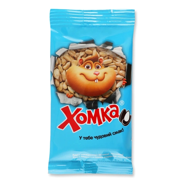 Насіння соняшника Хомка смажене 50 г (4820134940913) - picture 1