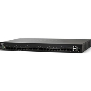 Комутатор мережевий Cisco SX350X-24F-K9-EU зображення 1