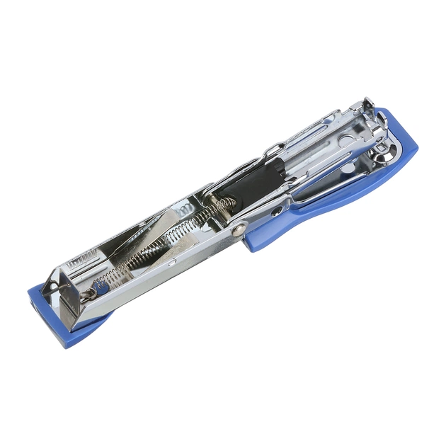 Степлер Buromax металевий МІНІ, 12 аркушів, (скоби №10), 61 х 34 х 25 мм, синій (BM.4151-02) - picture 3