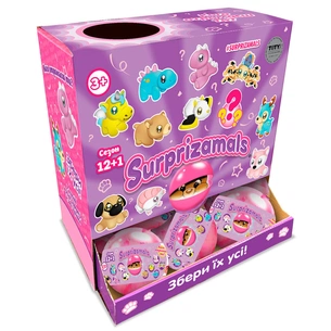 М'яка іграшка Surprizamals сюрприз в кулі S12+1 (SU03254) зображення 1