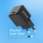 Мережевий зарядний пристрій Proove Pocket GaN 25W Black (WCPG25010201) - зменшене зображення 5
