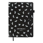 Книга записна Buromax Relax 96 аркушів А5 у клітинку чорний (BM.295101-01) - зменшене зображення 1