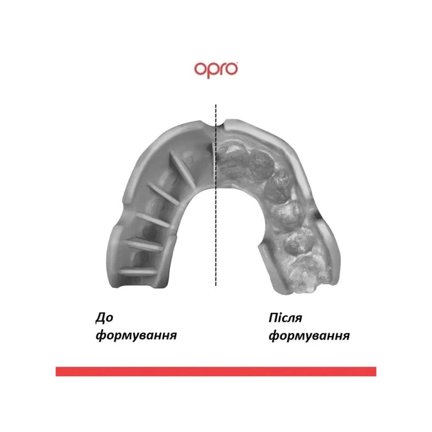 Капа Opro Bronze доросла (вік 11+) Red (art.102500002) (Bronze_Red) - picture 7