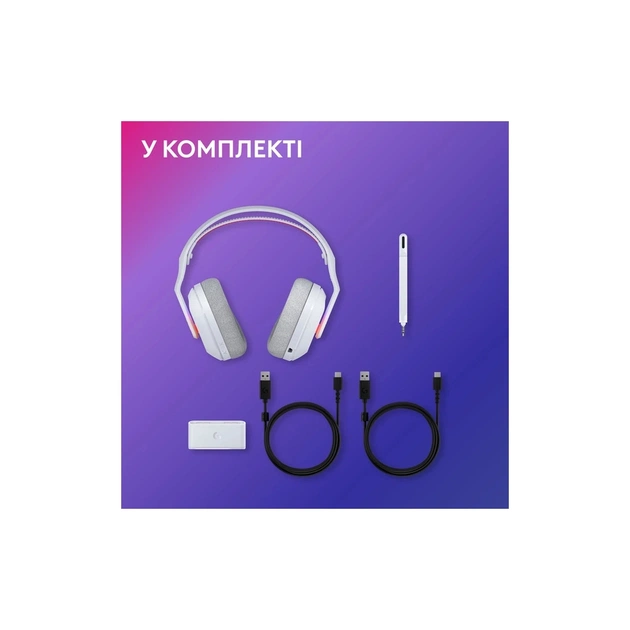 Навушники Logitech G ASTRO A20 X Lightspeed White (939-002253) - picture 12