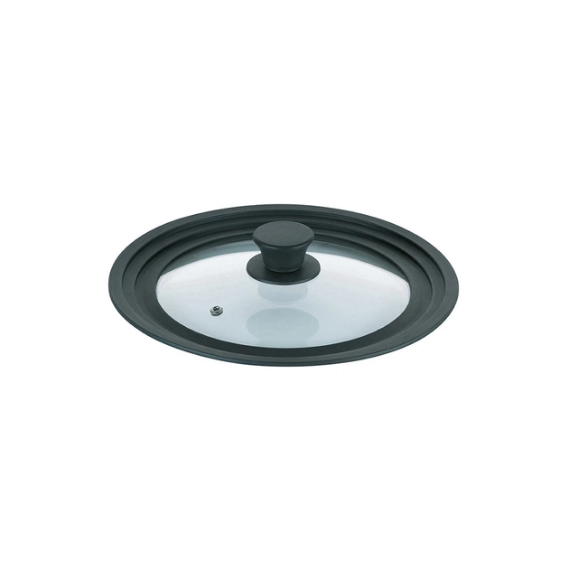 Кришка для посуду Kela Concetta с силиконовым ободком 22-26 см (11441) - picture 1