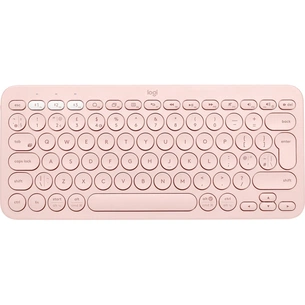 Клавіатура Logitech K380s Multi-Device Bluetooth UA Rose (920-011853) зображення 1
