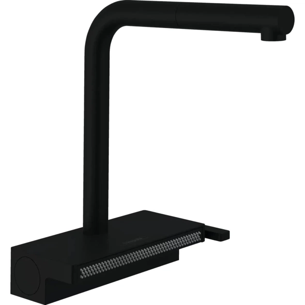 Змішувач Hansgrohe Aquno Select M81 , 21 см, чорний матовий (73836670) - зображення 1