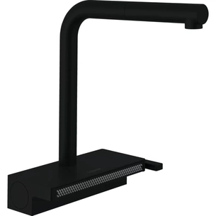 Змішувач Hansgrohe Aquno Select M81 , 21 см, чорний матовий (73836670) зображення 1