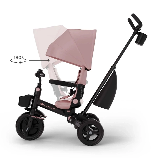 Дитячий велосипед Kinderkraft Aveo 2 Plus Pink (KRAVEO02PNK0000) (5902533929467) - зображення 4