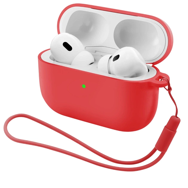 Чохол для навушників Armorstandart Silicone Case для Apple Airpods Pro 3 Red (ARM88299) - зображення 1