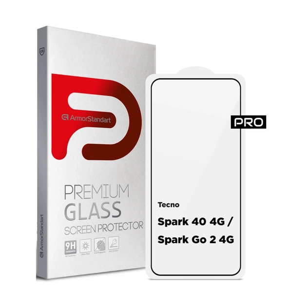 Скло захисне Armorstandart Pro Tecno Spark 40 4G / Spark Go 2 4G (ARM87297) - зображення 1