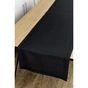 Доріжка на стіл Прованс Kelly чорна 40х200 см (033141) - зменшене зображення 2