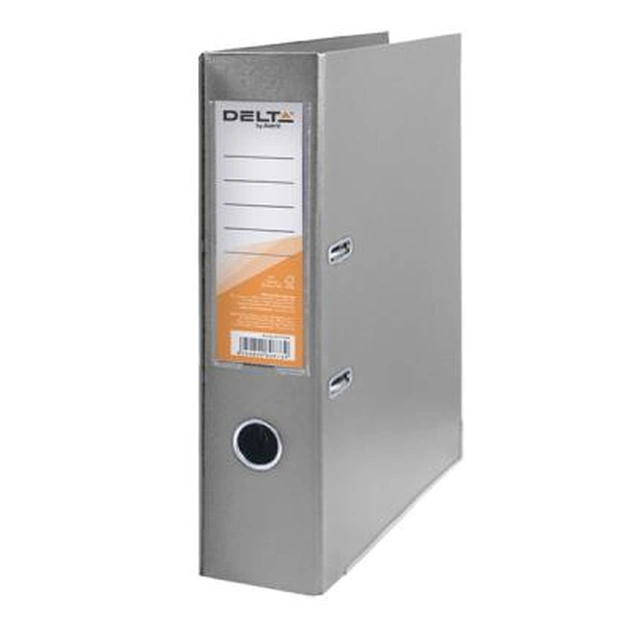 Папка - регистратор Delta by Axent double-sided PP 7,5 cм, assembled, gray (D1712-03C) - изображение 1