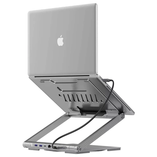 Підставка до ноутбука Canyon Laptop Stand with Detachable Hub OnStand 2 (6-in-1 Hub) (CNS-SDS2) - picture 12