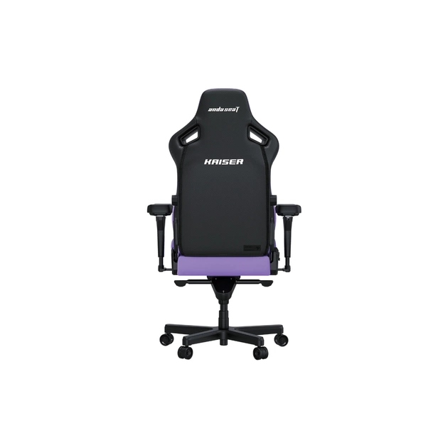 Крісло ігрове Anda Seat Kaiser 4 PVC Size L Violet (AD12YDDC-L-20-V-PV/C) - зображення 3