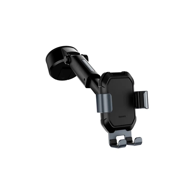 Універсальний автотримач Baseus Tank gravity car mount holder with suction base Tarnish Black (SUYL-TK01) - picture 4