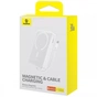 Универсальная мобильная батарея Baseus Magnetic Mini 10000mAh, 30W White (P1002210B223-00) - уменьшенное изображение 7