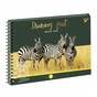 Альбом для малювання Yes А4 WILD ANIMALS на спіралі, 30 аркушів (130454) - зменшене зображення 5