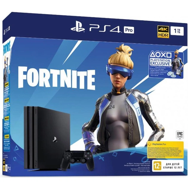 Ігрова консоль Sony PlayStation 4 Pro 1TB (Fortnite) (9941507) - изображение 1