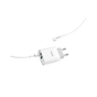 Зарядний пристрій HOCO C80A Rapido 1xUSB-C PD20W + 1xUSB QC3.0 + cable USB-C to USB-C White (6931474740533) - зменшене зображення 4