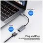 Перехідник USB-C to HDMI F USB 3.0 4K60Hz dark gray Dynamode (DM-AD-USB-C-HDMI) - зменшене зображення 4