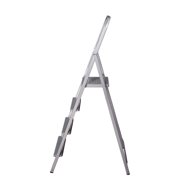 Драбина Eurogold зварна 4-х сходинкова GREY, 156х49х9см, Арт.214 (ЕГ-214 GREY) - picture 2