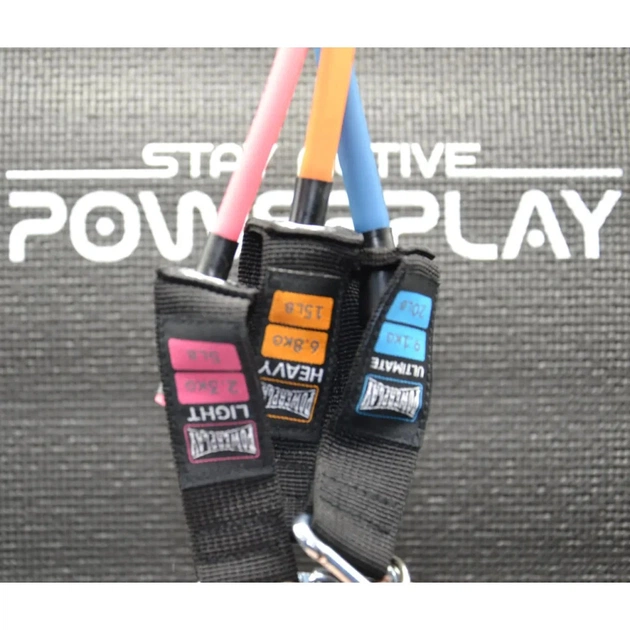 Еспандер PowerPlay PP-4101 Expander Tube Set 3 шт (PP-4101_3set) - picture 5