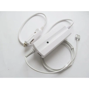 Блок живлення до ноутбуку AlSoft [car 12В-24В] Apple 85W 20V, 4.25A, MagSafe2 + 2*USB (A40292) зображення 1