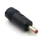 Перехідник Voltronic DC 5.5x2.1mm (мама) - 3.5х1.35mm (папа) Red (22516 / YT-A-5.5x2.1F/3,5х1,35M-R) - зменшене зображення 1