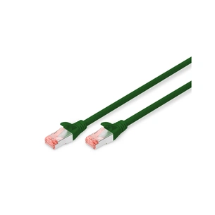 Патч-корд 5м, CAT 6 S-FTP, AWG 27/7, LSZH, green Digitus (DK-1644-050/G) зображення 1