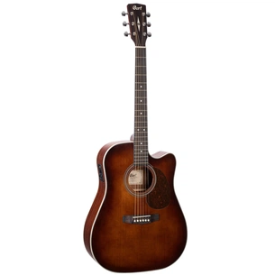 Гітара електроакустична Cort MR500E Brown Burst (MR500E BR) зображення 1