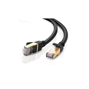 Патч-корд 5м, F/FTP cat 7 RJ-45 black Ugreen (U_11271) зображення 1