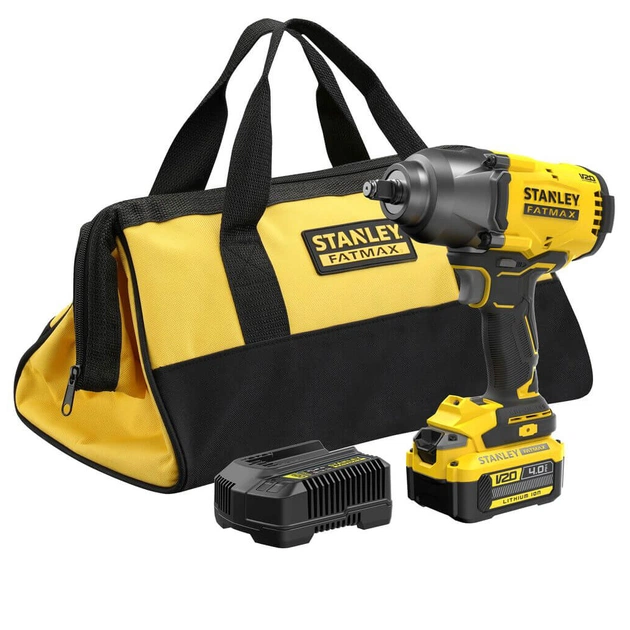 Гайковерт Stanley FatMax, ударний 18V, 4Ah, 950Нм, 2000 об/хв, 2600 уд/хв, 2.66кг (SFMCF940M1) - picture 7