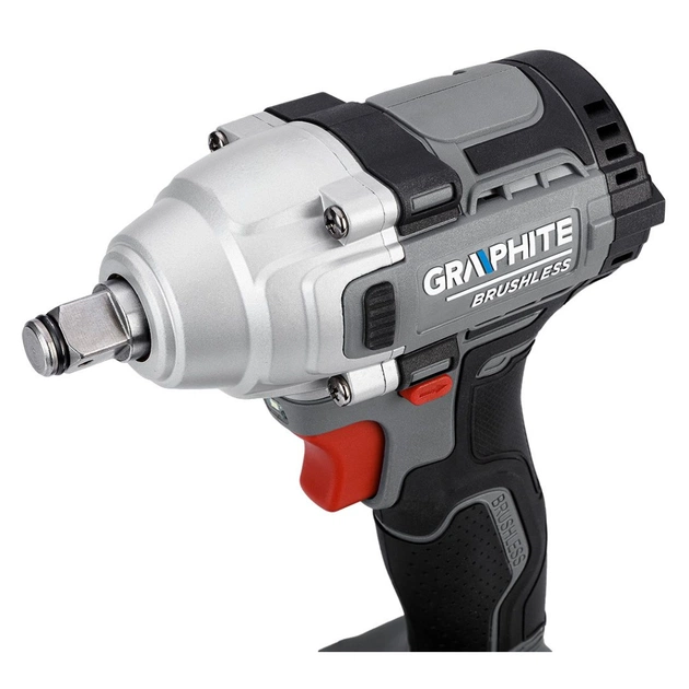 Гайковерт Graphite Energy+ 18V, безщітковий, 2600об/хв, 330Нм, 1/2", 0.9кг (без АКБ та ЗП) (58G028-1) - picture 11