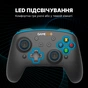 Геймпад GamePro MG1200 Wireless Black-Blue (MG1200) - зменшене зображення 3
