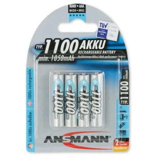 Акумулятор Ansmann AAA 1100mAh * 4 (5035232) зображення 1