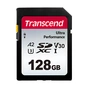 Карта пам'яті Transcend 128GB SD class 10 UHS-I U3 4K (TS128GSDC340S) - уменьшенное изображение 1