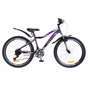 Велосипед Discovery 26" KELLY 2018 AM 14G Vbr рама-15" St чорно-фіолетовий (OPS-DIS-26-146) зображення 1