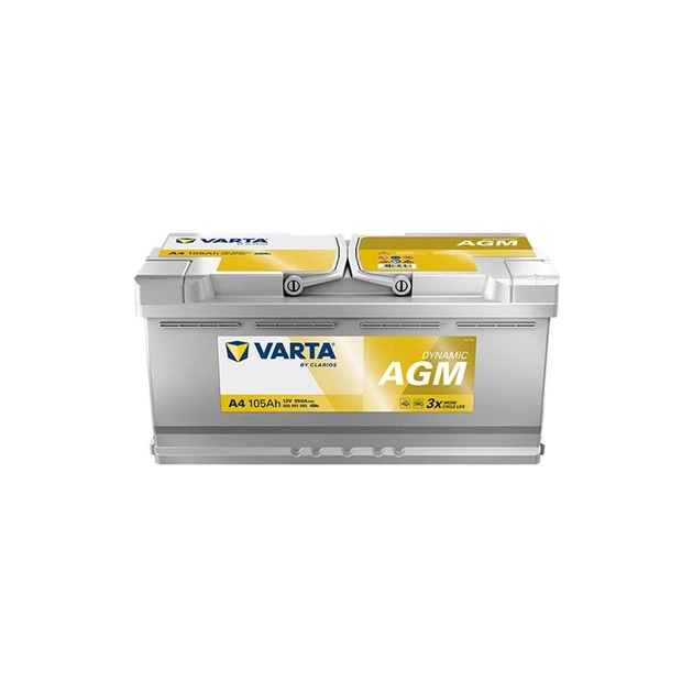 Аккумулятор автомобильный Varta Silver Dynamic 105Аh (605901095) - изображение 1