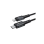 Дата кабель USB-C to Lightning 1.8m 30W 3A nylon black Acefast (6974316281306) - уменьшенное изображение 2