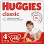 Підгузки Huggies Huggies Classic 4 (7-18 кг) Jumbo 48 шт (5029053586335) - зменшене зображення 1