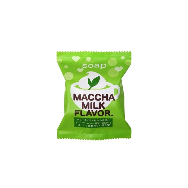 Твердое мыло Pelican Petit Green Tea Milk 80 г (4976631477770) - изображение 1